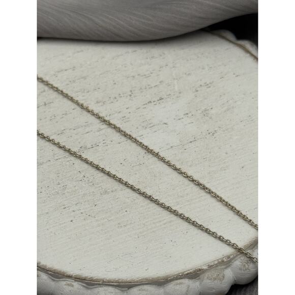 TIFFANY & CO. Sterling Silver Elsa Peretti Starfish Necklace 2.72 G / 18 In - Picture 9 of 10